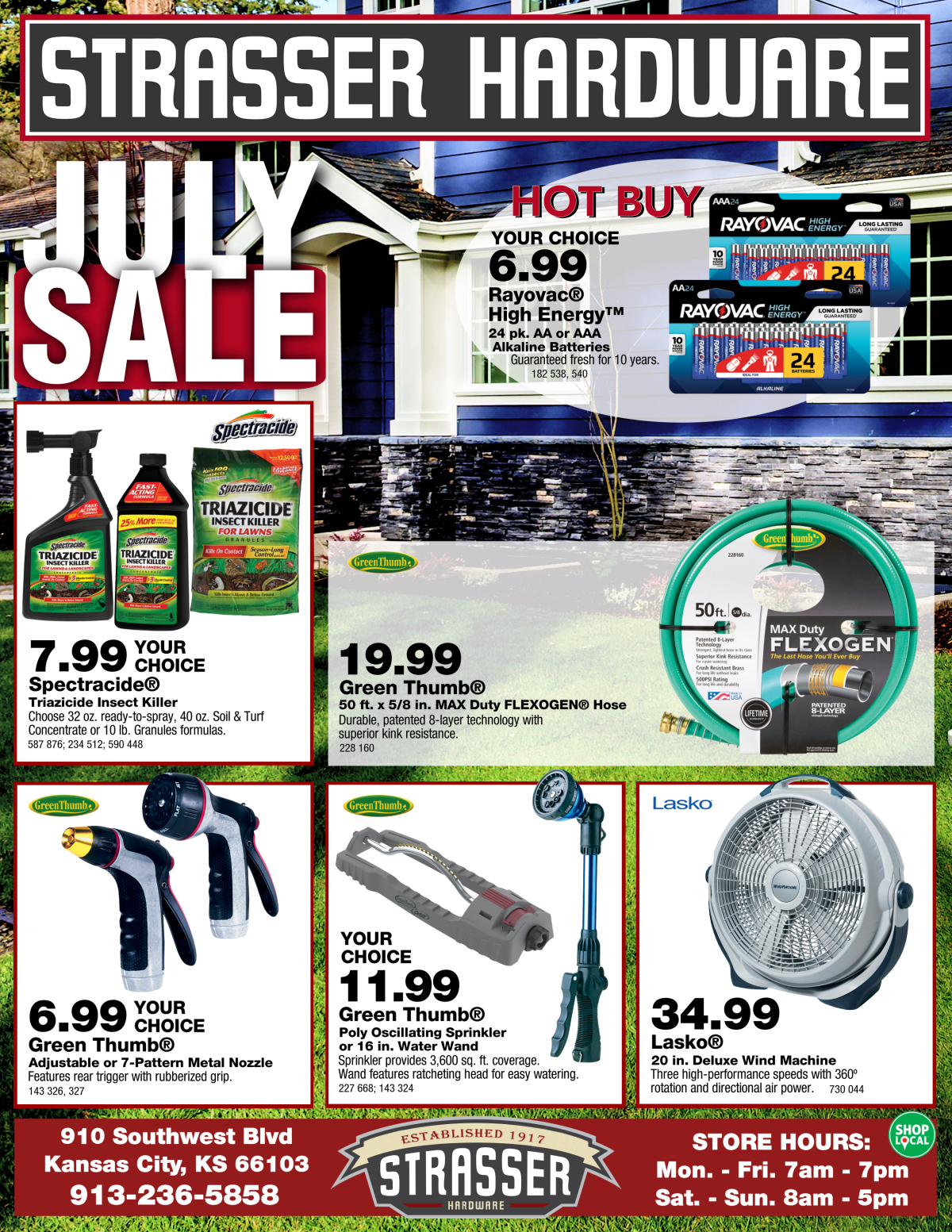 Strasser Hardware Commercial Industrial Supply Sales