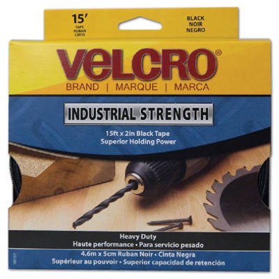 2" INDUSTRIAL VELCRO-BLACK