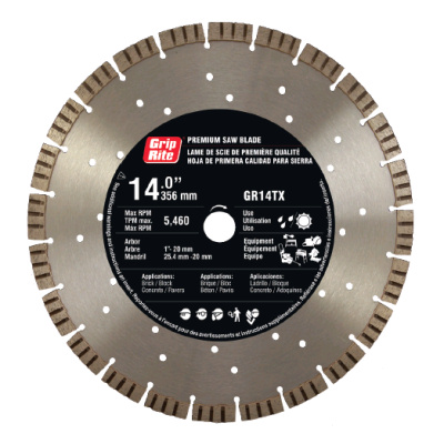 14 PREM TURBO SEG BLADE 15MM