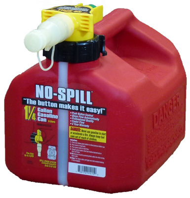 1 1/4GAL NO SPILL Gas Can
