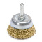1 1/2"C MTD HS CUP WIRE BRUSH
