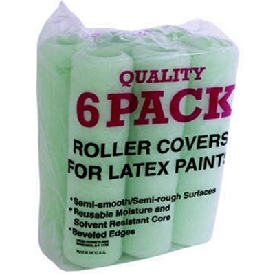 6PK 9x3/8 ROLLER COVER