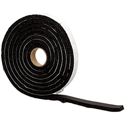 SPONGE RUBBER TAPE 3/8x1/2x10
