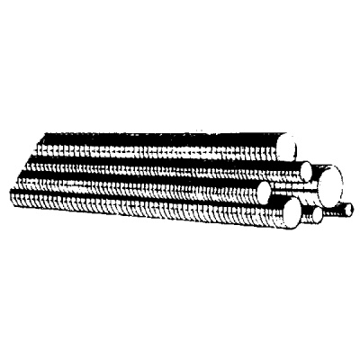 7/16-14x1' ST ALLTHREAD