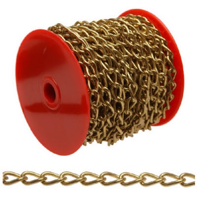#70 TWIST HOBBY CHAIN BRASS