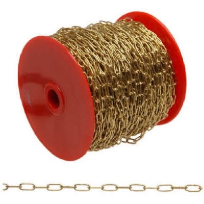 #3 CLOCK CHAIN BRASS