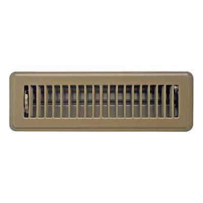 10x2 1/4 BRN FLOOR REG